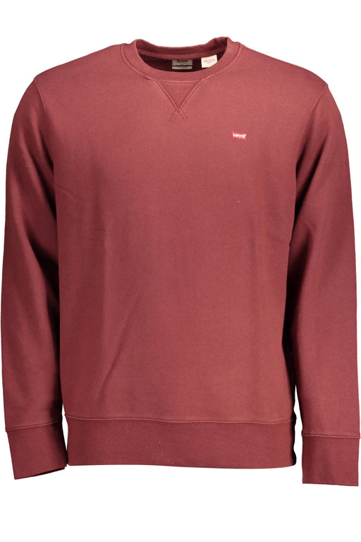 Levis Sweatshirt Without Zip Man Red