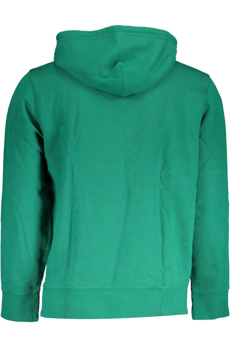 Levis Man Green Sweatshirt Without Zip