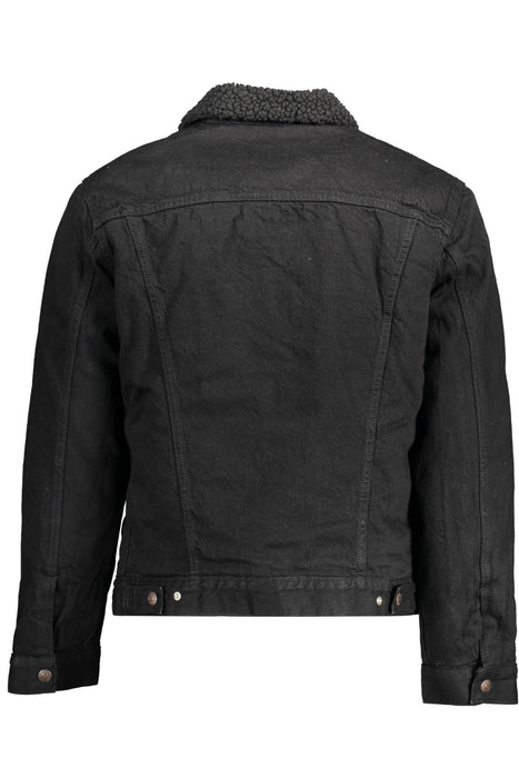 Levis Black Man Jeans Jacket