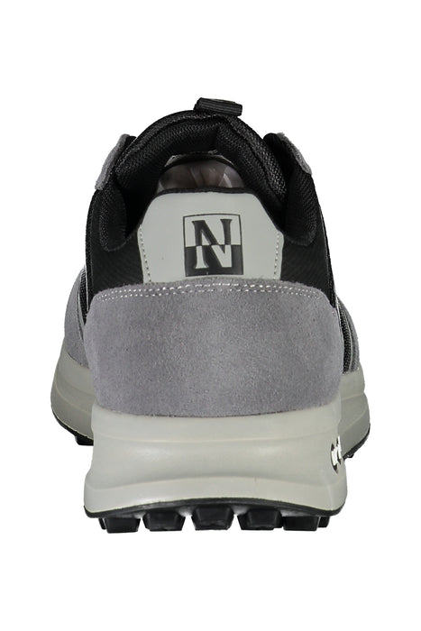 Napapijri Shoes Gray Mens Sports Shoes