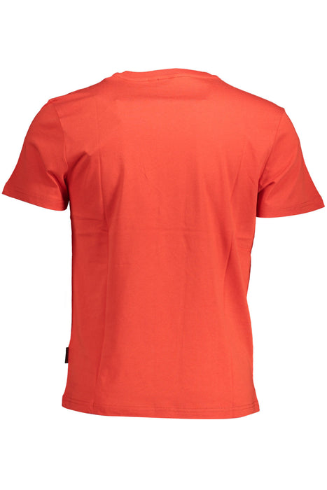 Napapijri Mens Short Sleeve T-Shirt Red