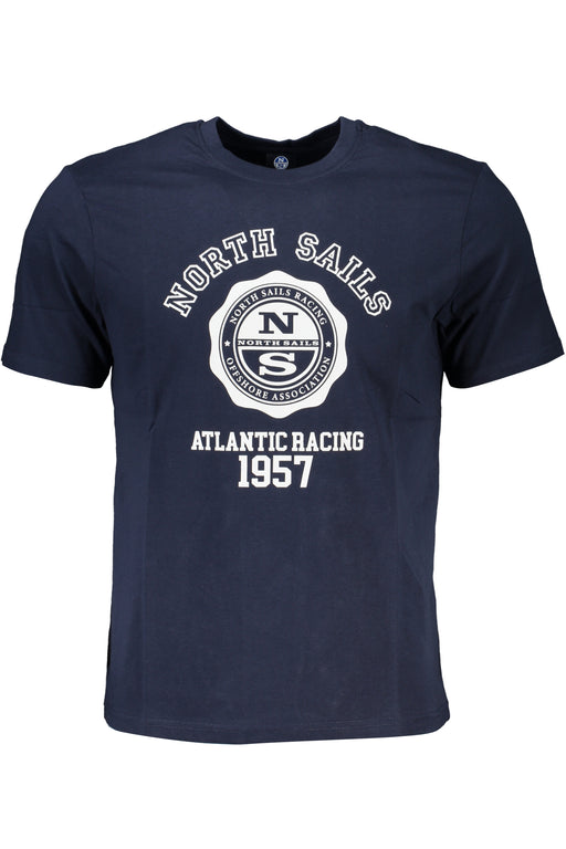 North Sails Mens Short Sleeved T-Shirt Blue