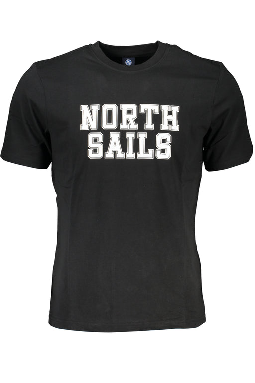 North Sails Mens Short Sleeve T-Shirt Black