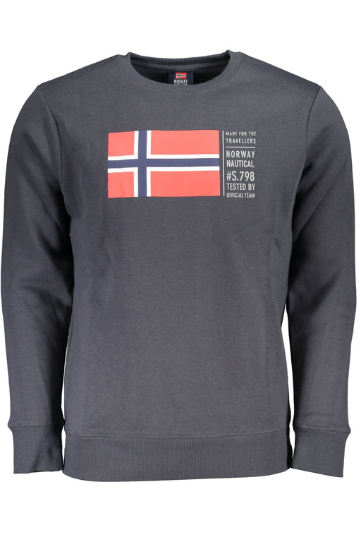 NORWAY 1963 MENS GRAY ZIPLESS SWEATSHIRT