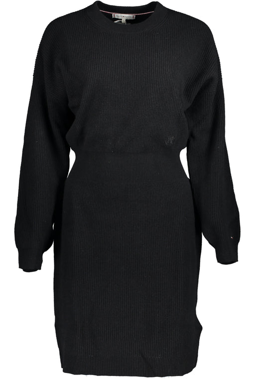 TOMMY HILFIGER WOMENS BLACK SHORT DRESS