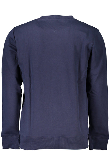 Tommy Hilfiger Man Blue Sweatshirt Without Zip