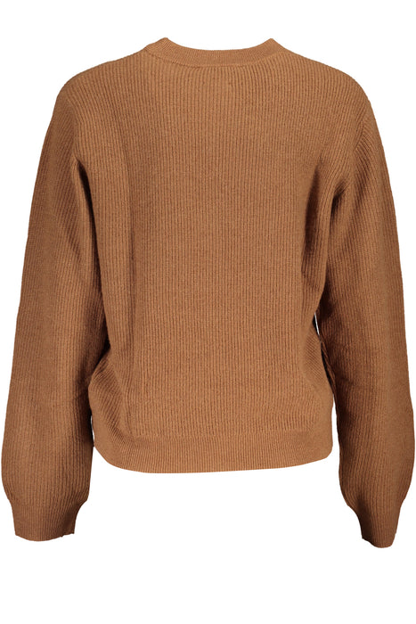 TOMMY HILFIGER WOMENS BROWN SWEATER