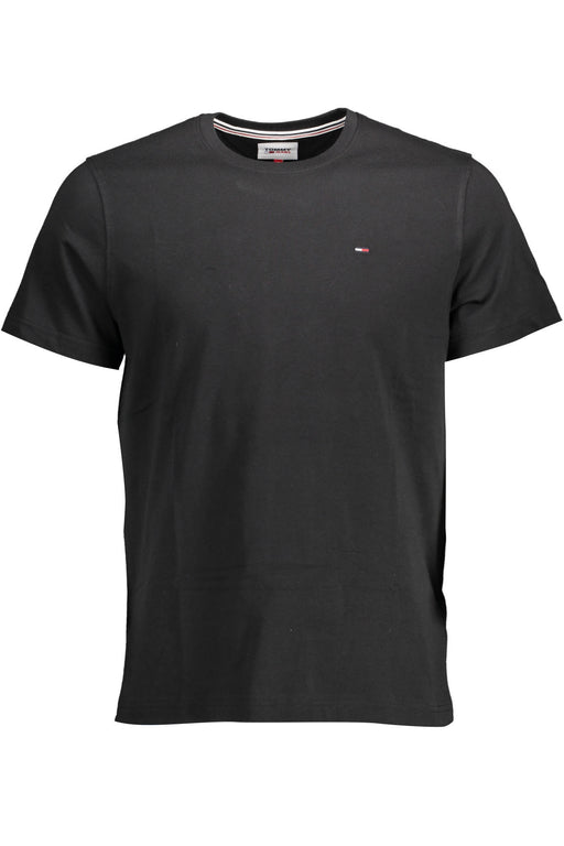 Tommy Hilfiger Mens Short Sleeve T-Shirt Black