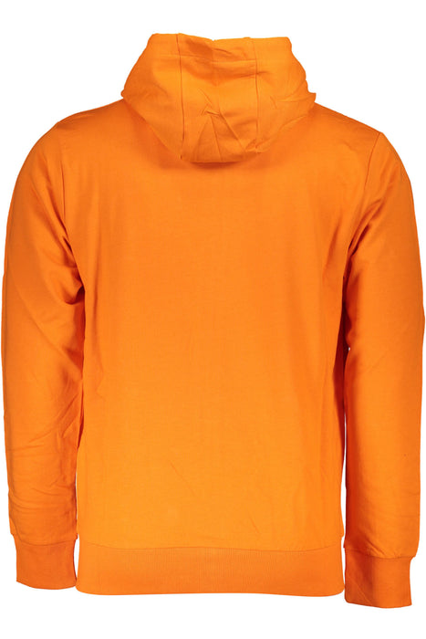 Us Grand Polo Sweatshirt With Zip Orange Man