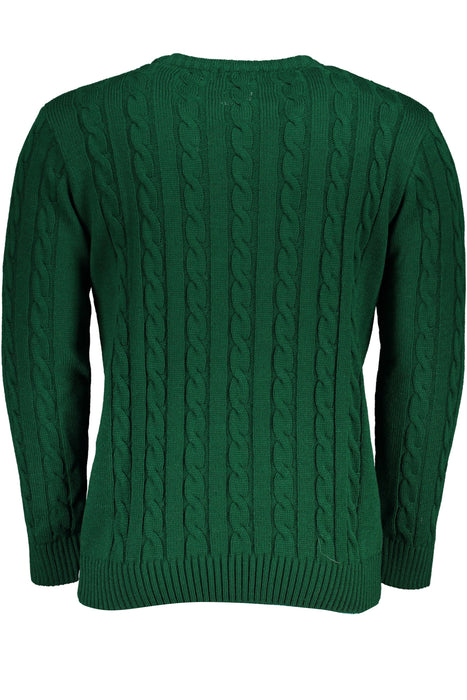US GRAND POLO MENS GREEN JERSEY