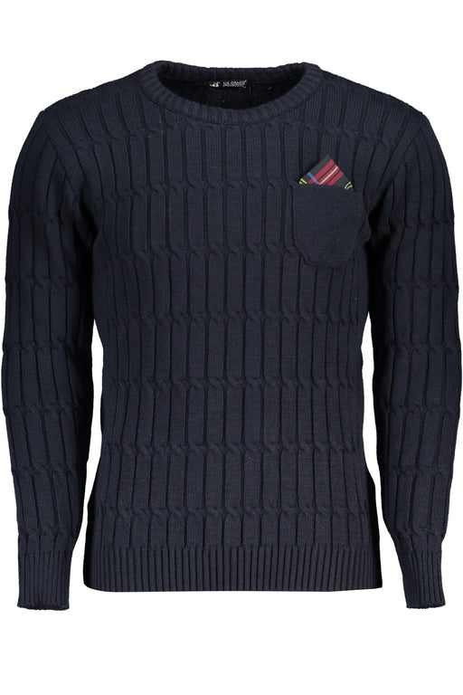 US GRAND POLO MENS BLUE SWEATER