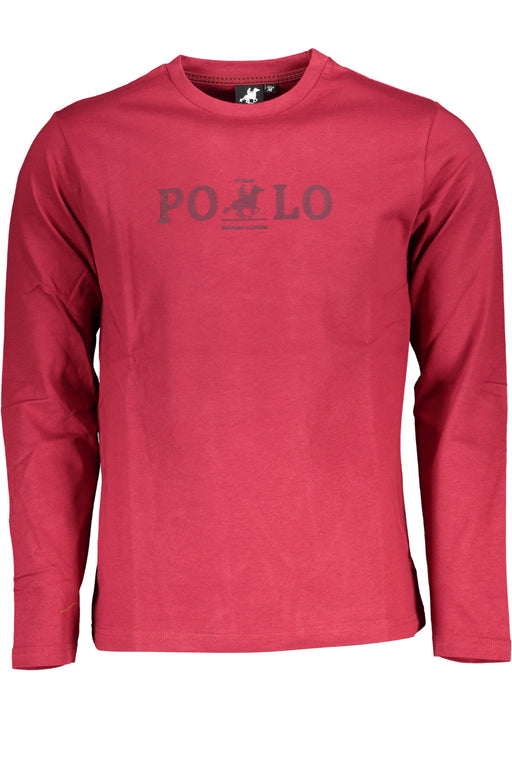 Us Grand Polo Mens Long Sleeve T-Shirt Red