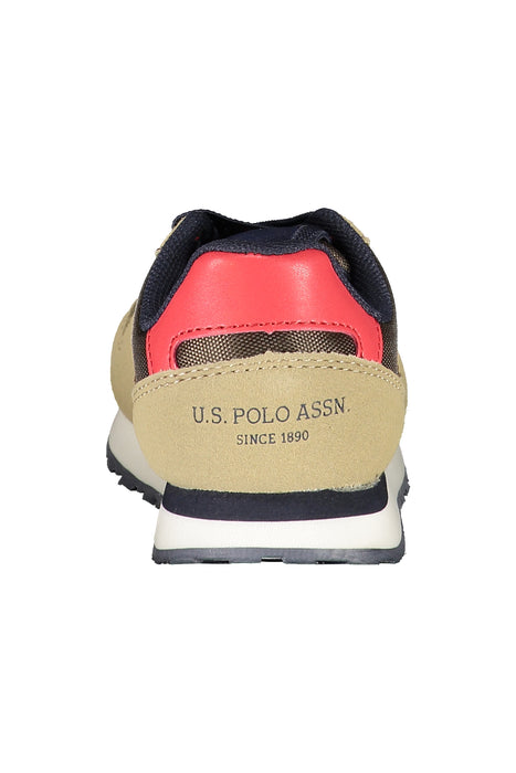 Us Polo Assn. Brown Children&#39;S Sports Shoes