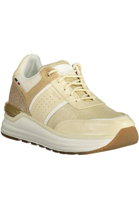 Us Polo Assn. Beige Womens Sports Shoes