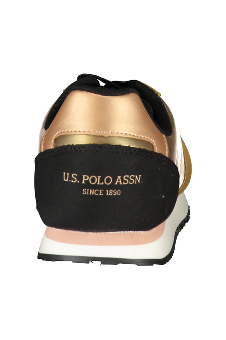 Us Polo Assn. Gold Womens Sports Footwear