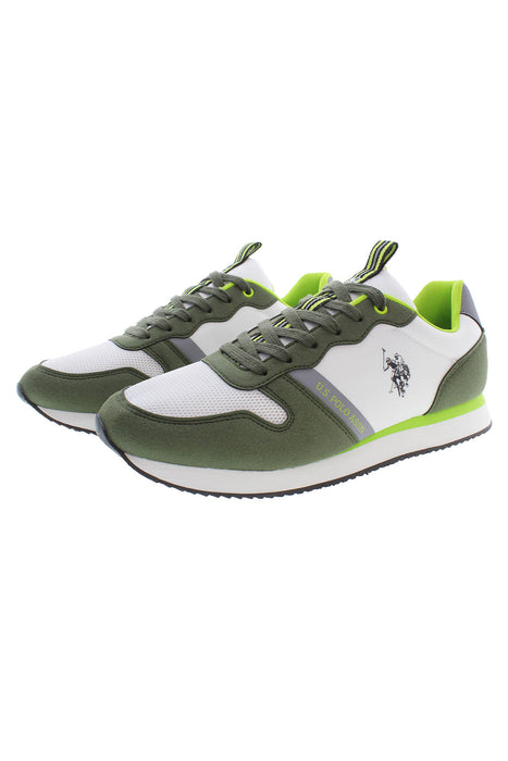 Us Polo Best Price Green Man Sport Shoes